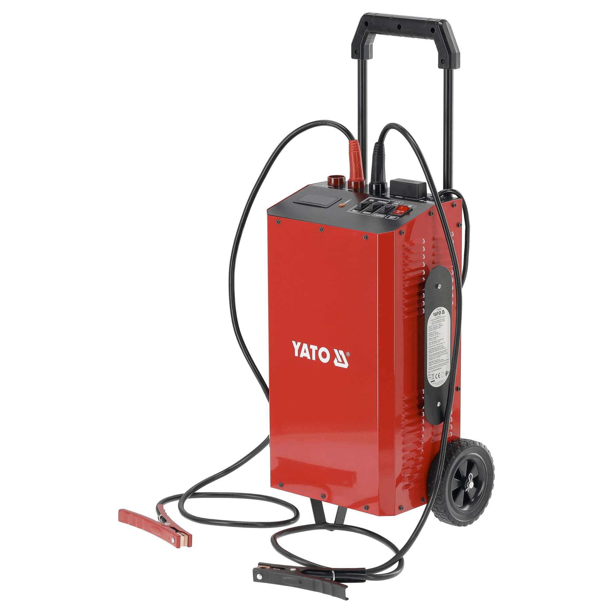 Akkulaturi / apukäynnistin 12/24V 20-800 Ah IP20, Yato