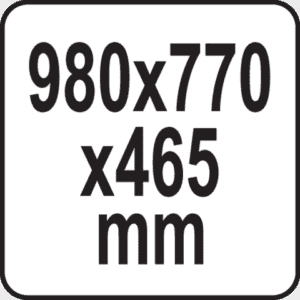 Työkaluvaunu työkaluilla 211 osaa, Yato