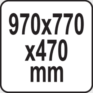 Työkaluvaunu työkaluilla 177 osaa, Yato