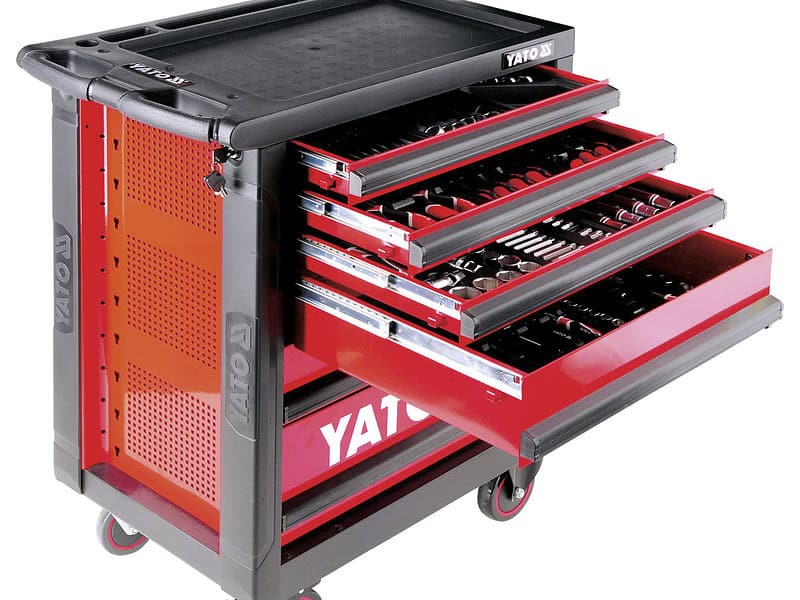 Työkaluvaunu työkaluilla 177 osaa, Yato