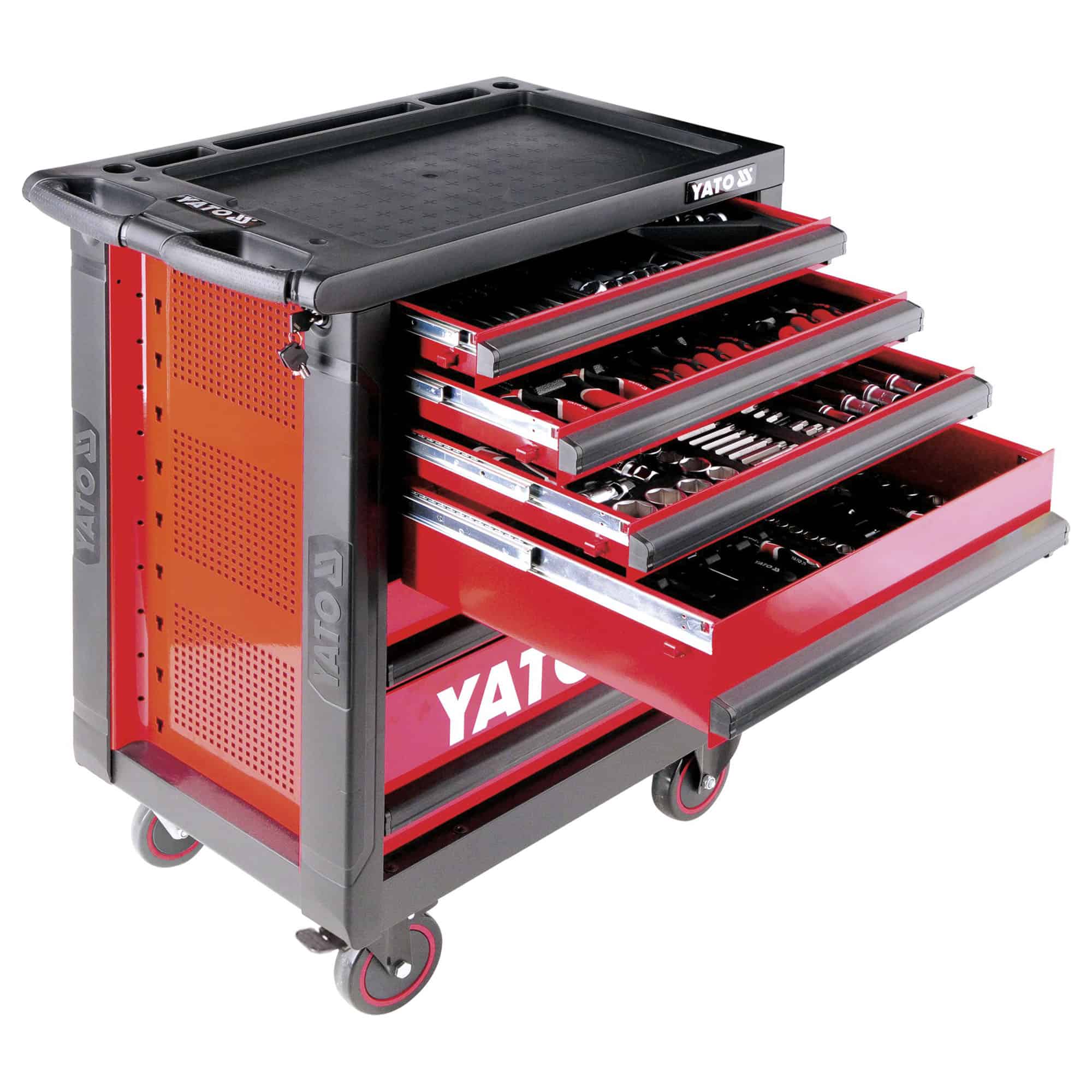 Työkaluvaunu työkaluilla 177 osaa, Yato