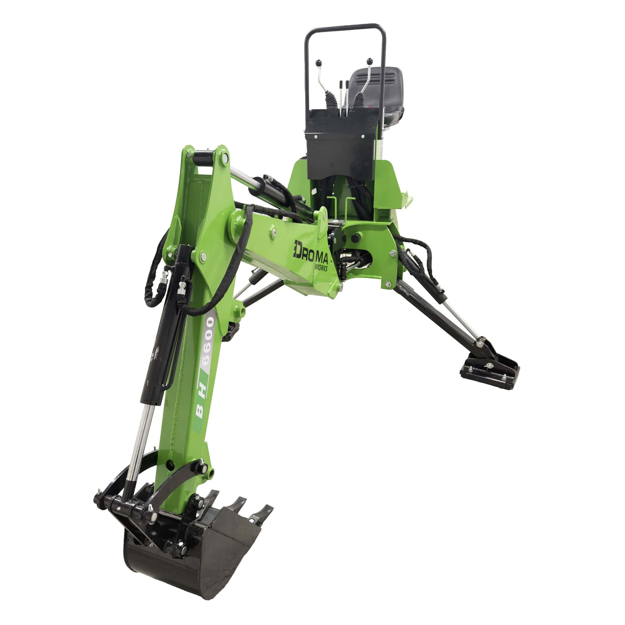Kaivuulaite 3-pistekiinnitys PTO, Droma Works - Image 2
