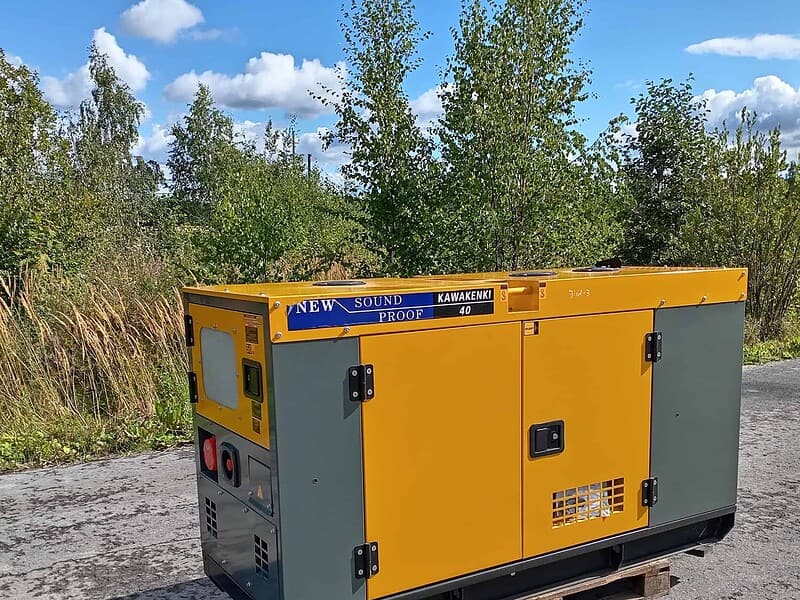 Kawakenki KK-40-III-SSS 40kVA aggregaatti