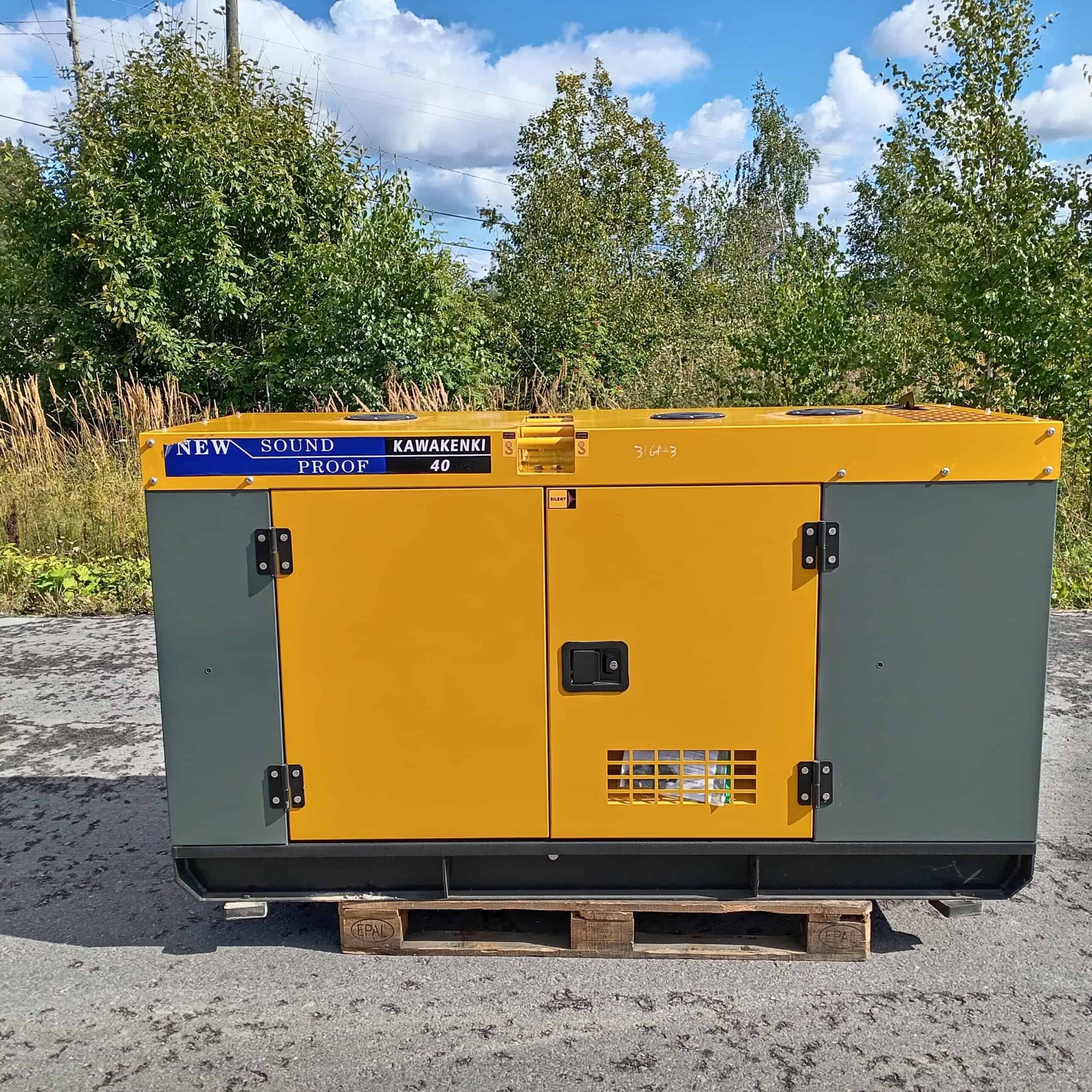 Kawakenki KK40-III-SSS 40kVa aggregaatti - Image 3
