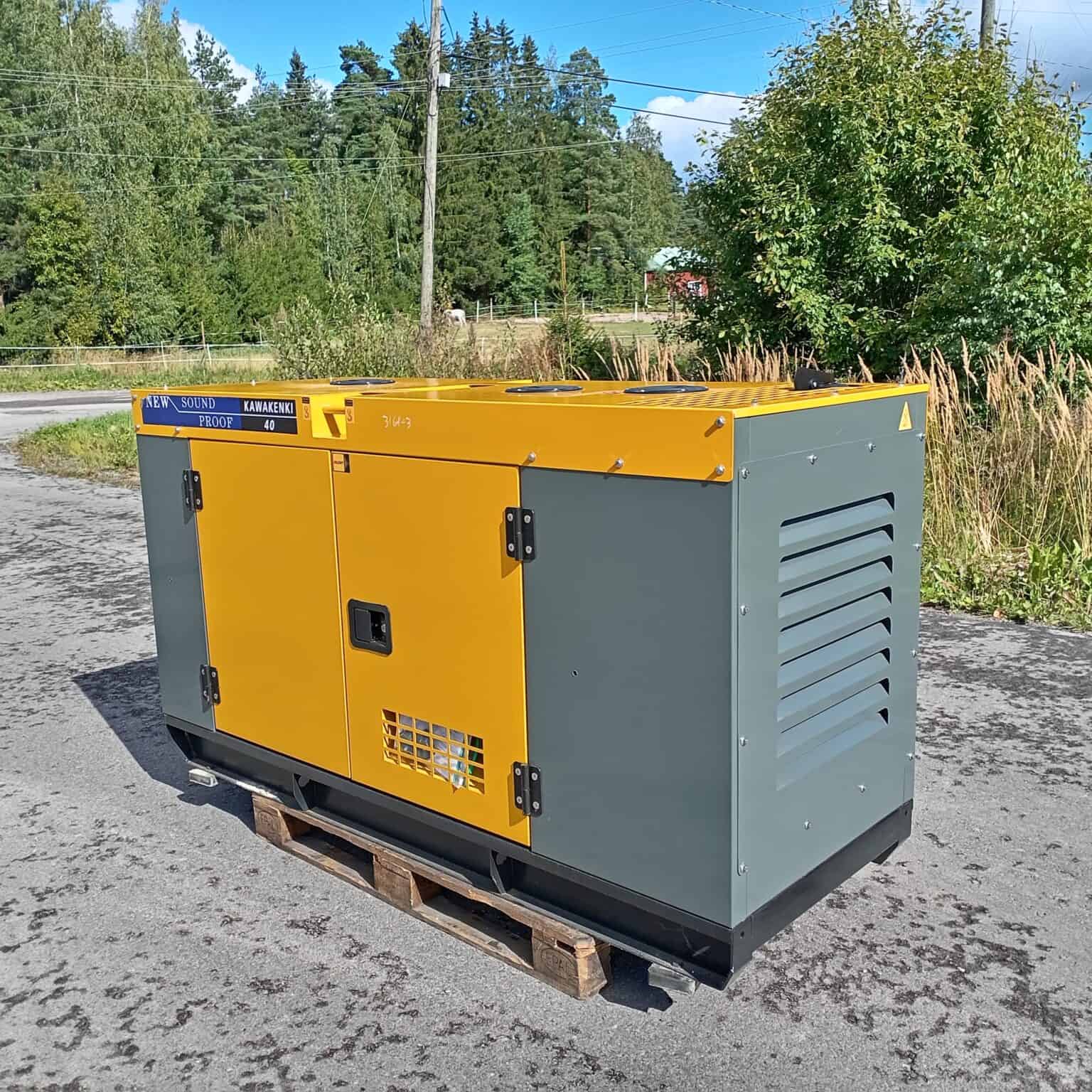Kawakenki KK40-III-SSS 40kVa aggregaatti - Image 4