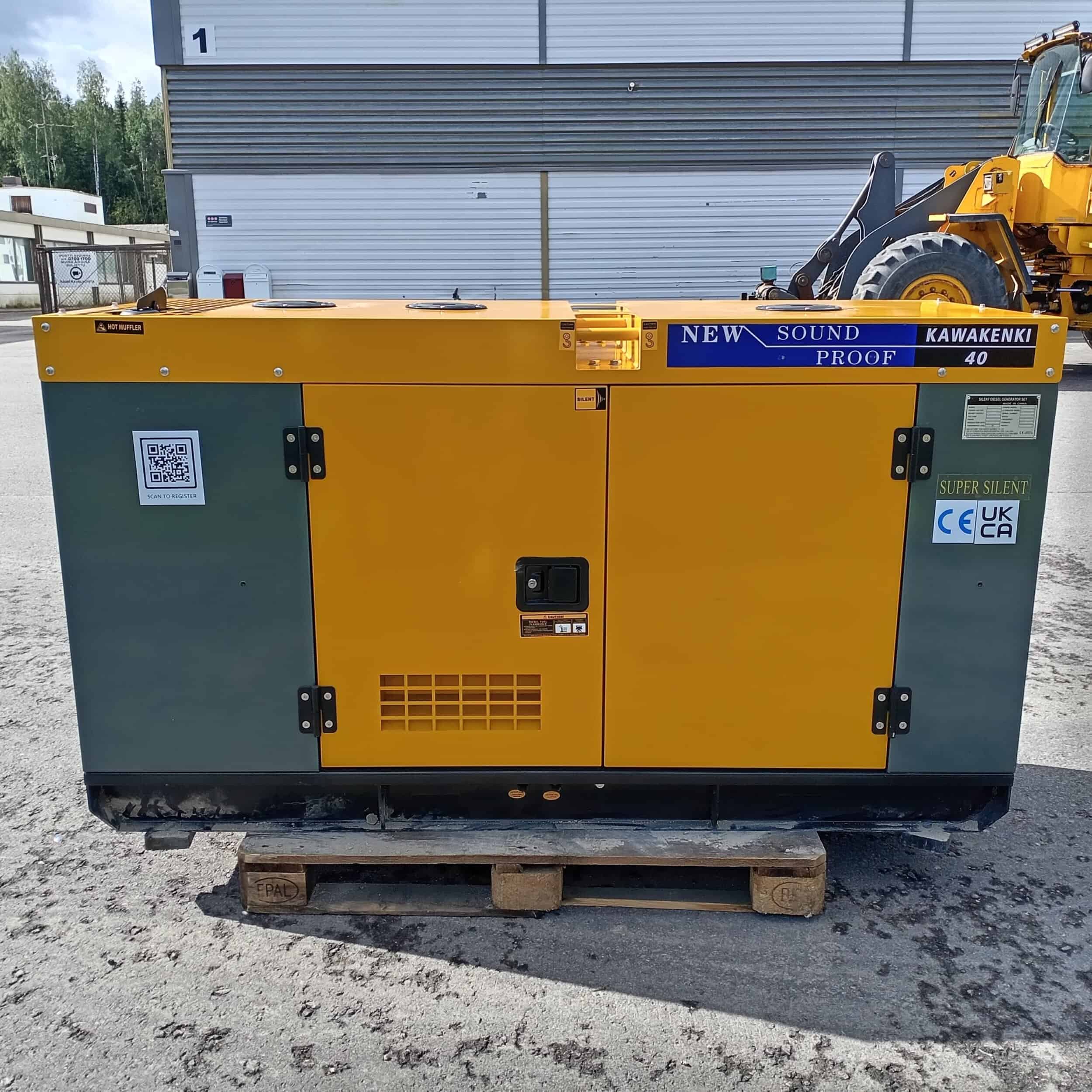 Kawakenki KK40-III-SSS 40kVa aggregaatti - Image 6