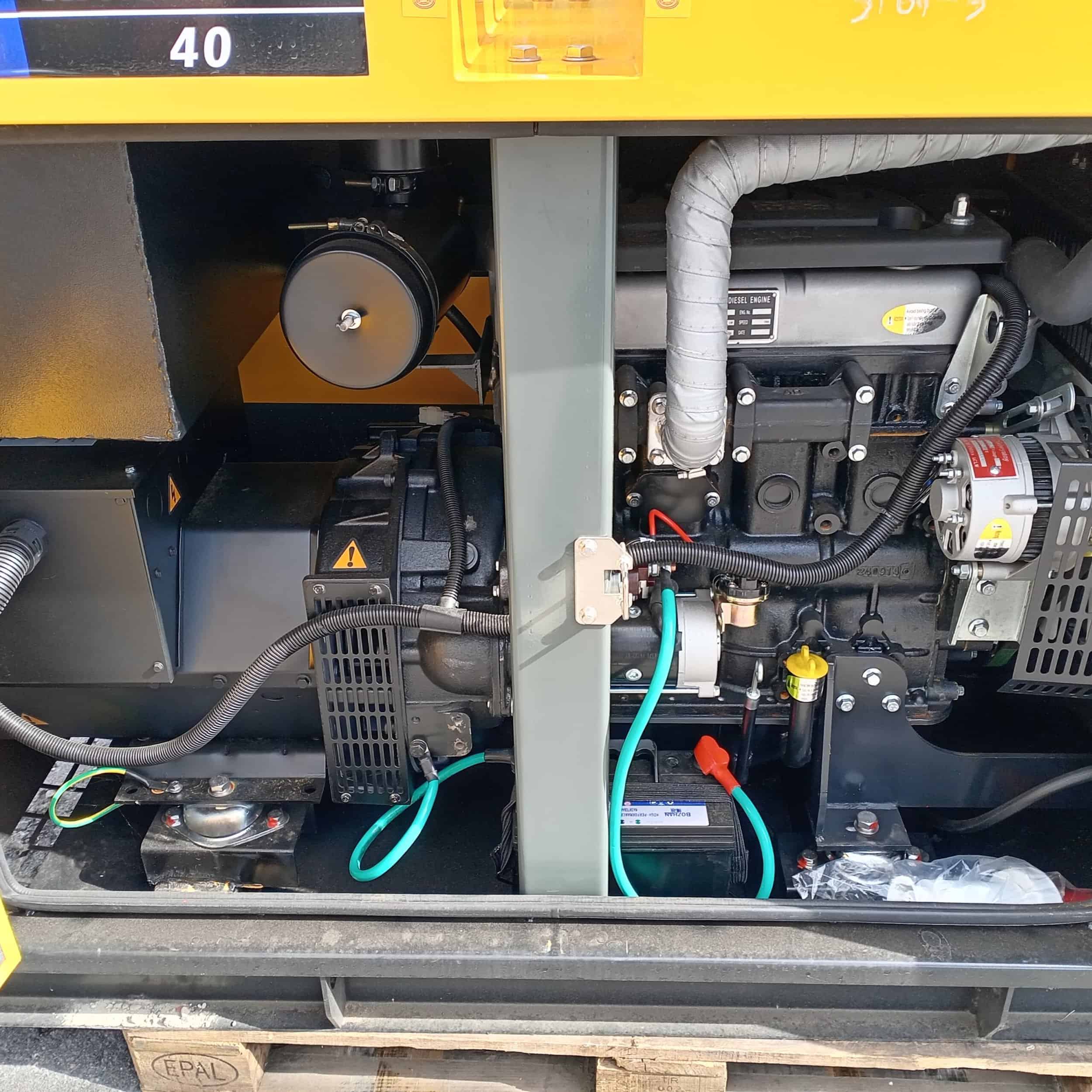 Kawakenki KK40-III-SSS 40kVa aggregaatti - Image 9