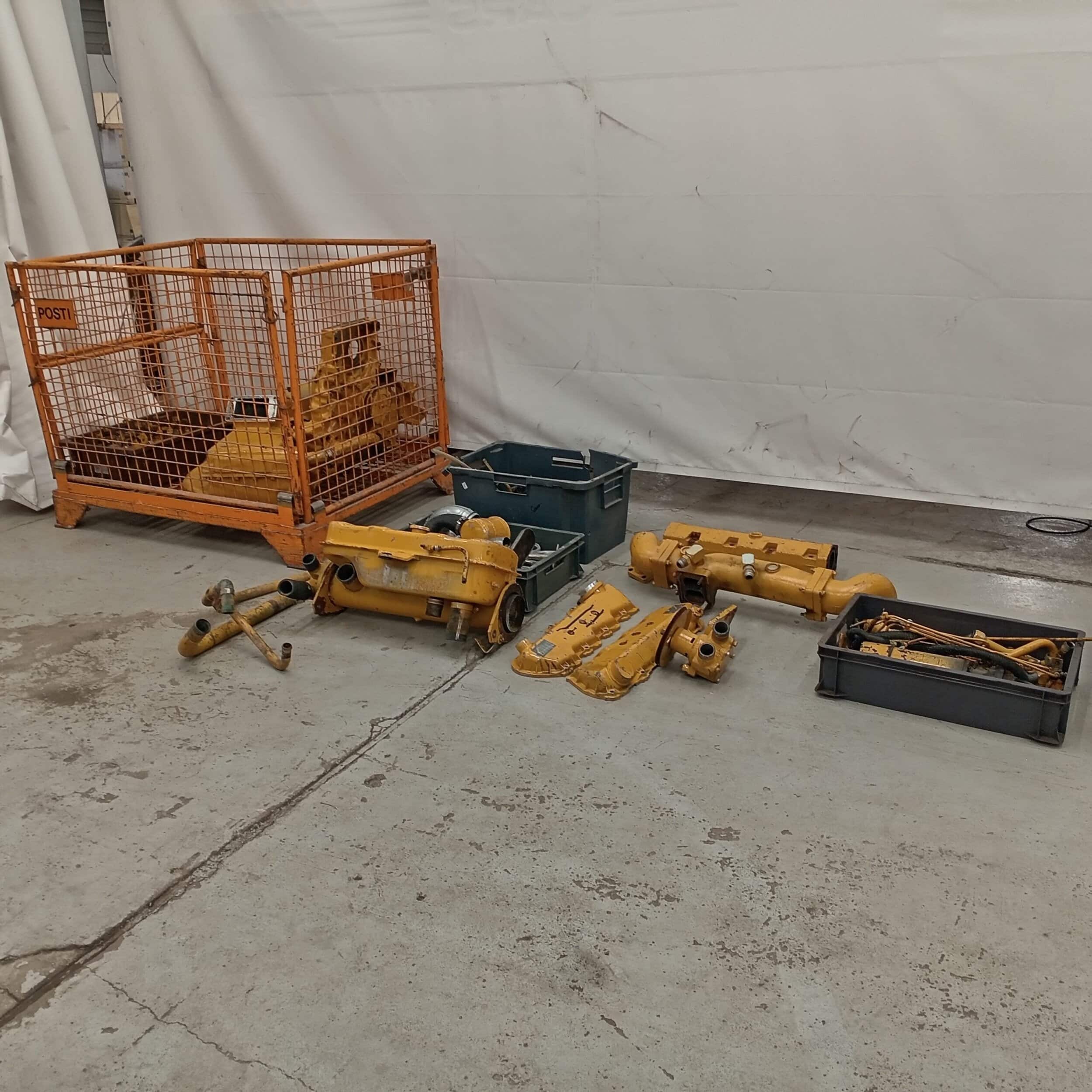 Caterpillar 3208 mootorin osia