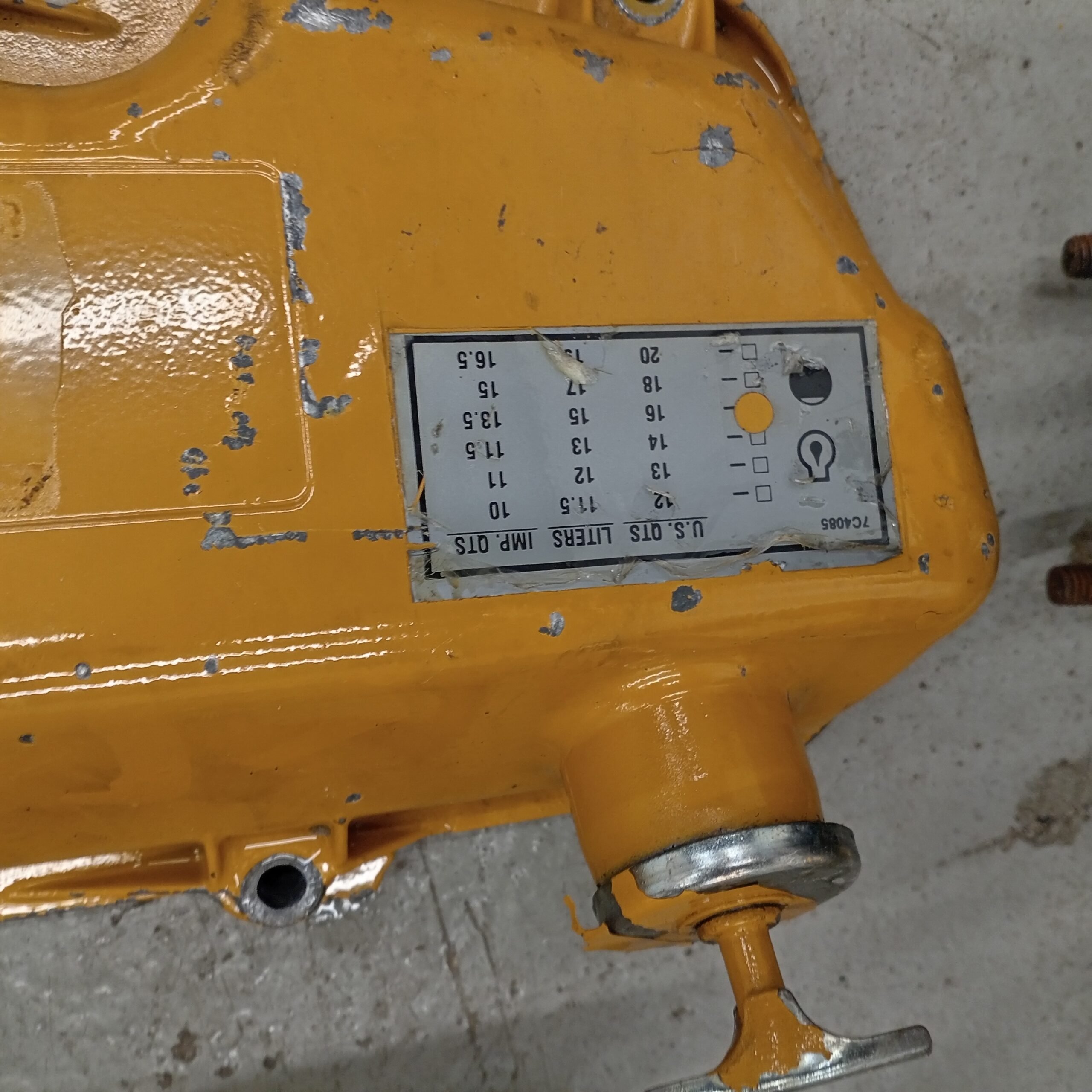 Caterpillar 3208 mootorin osia - Image 9