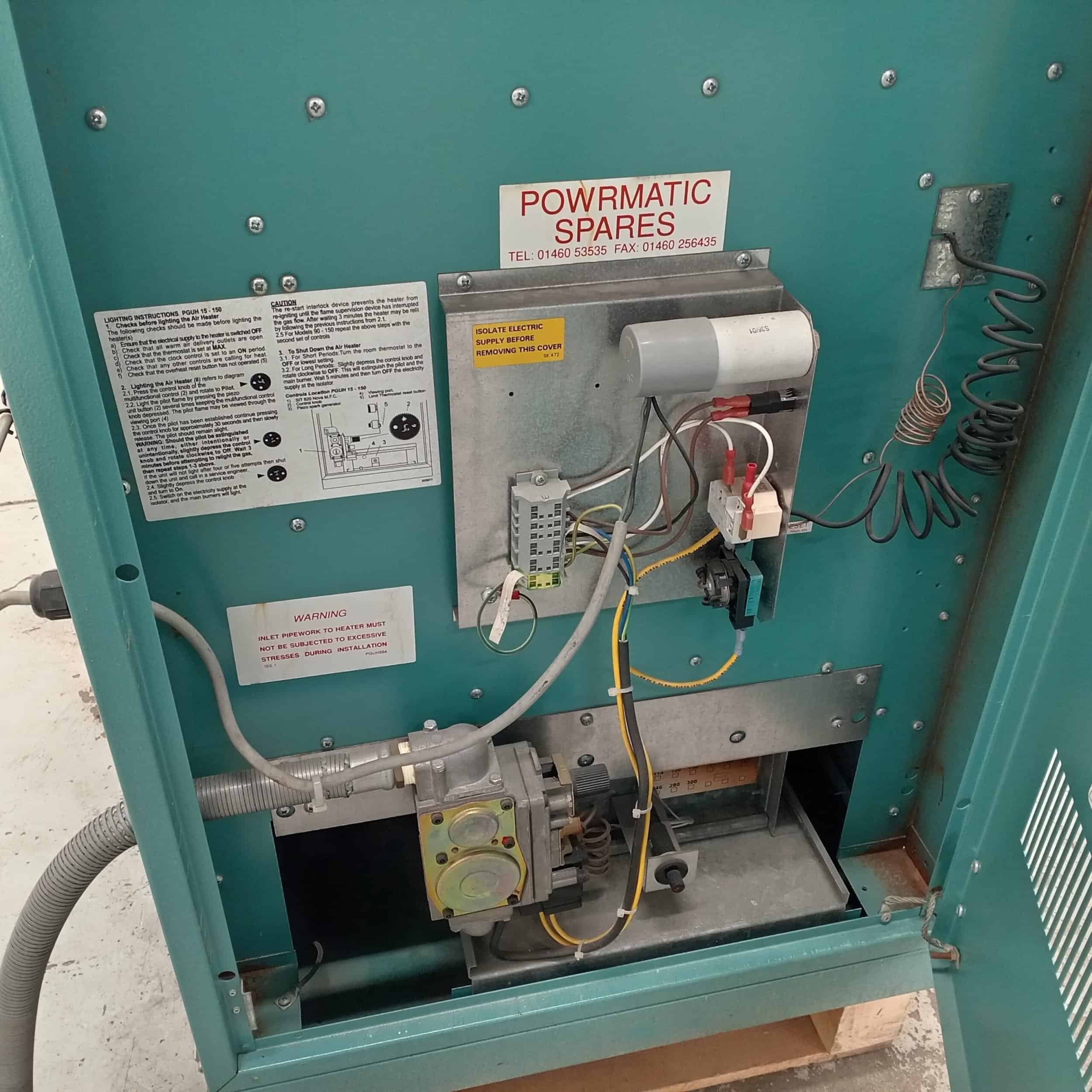 Powermatic PGUH30/F/1 kaasulämmitin - Image 9