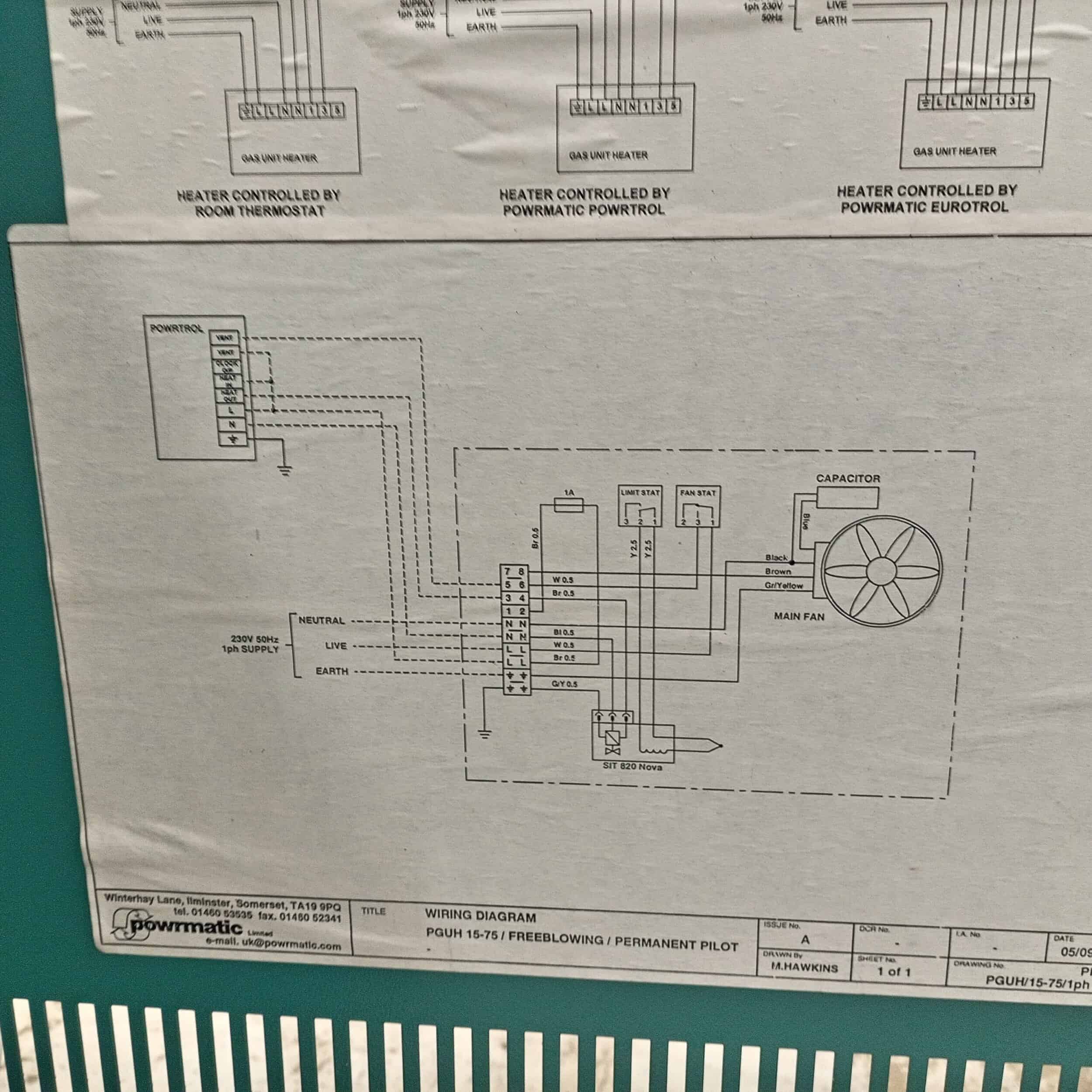 Powermatic PGUH30/F/1 kaasulämmitin - Image 19