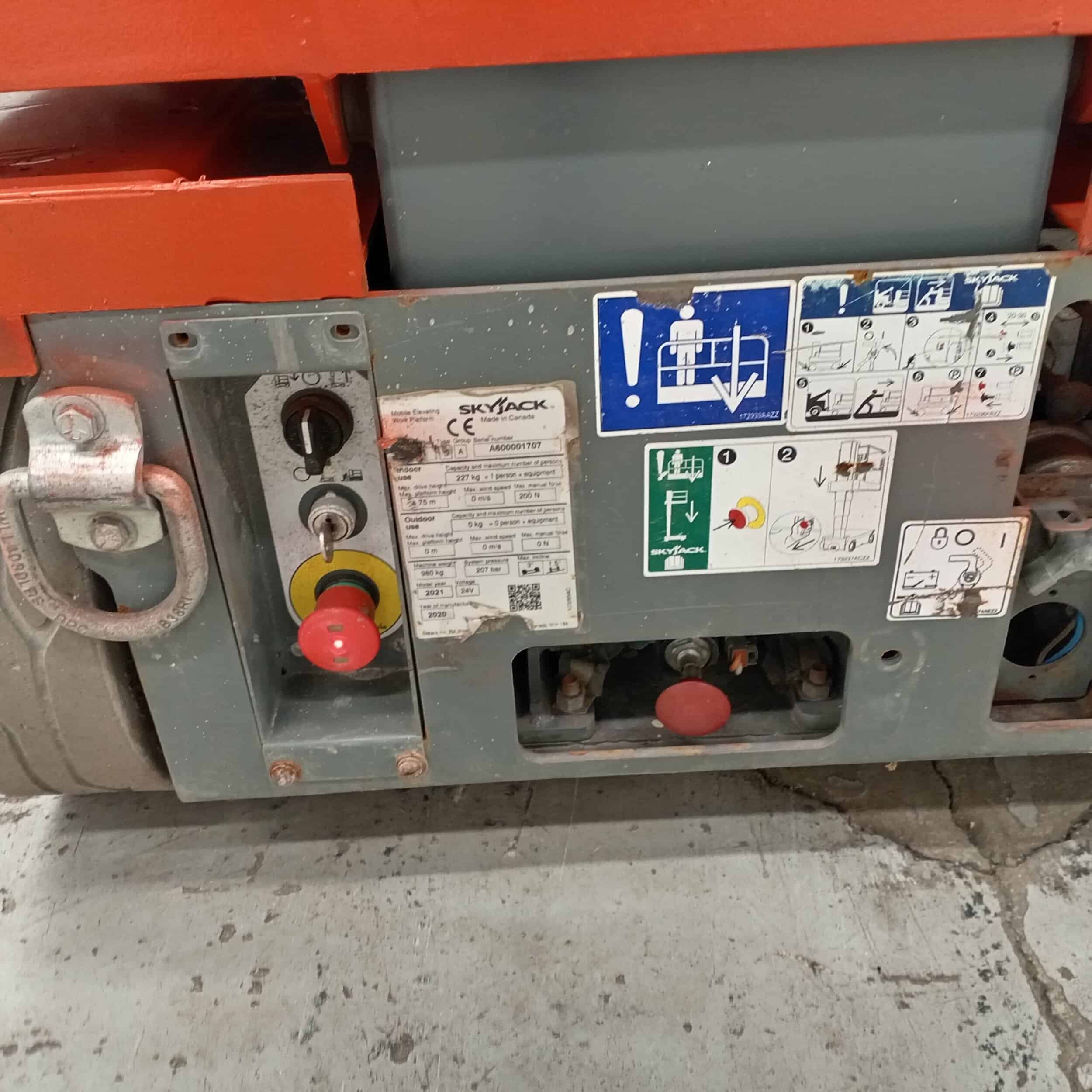 Skyjack SJ16 Teleskooppipuominostin, Katsastettu! - Image 12