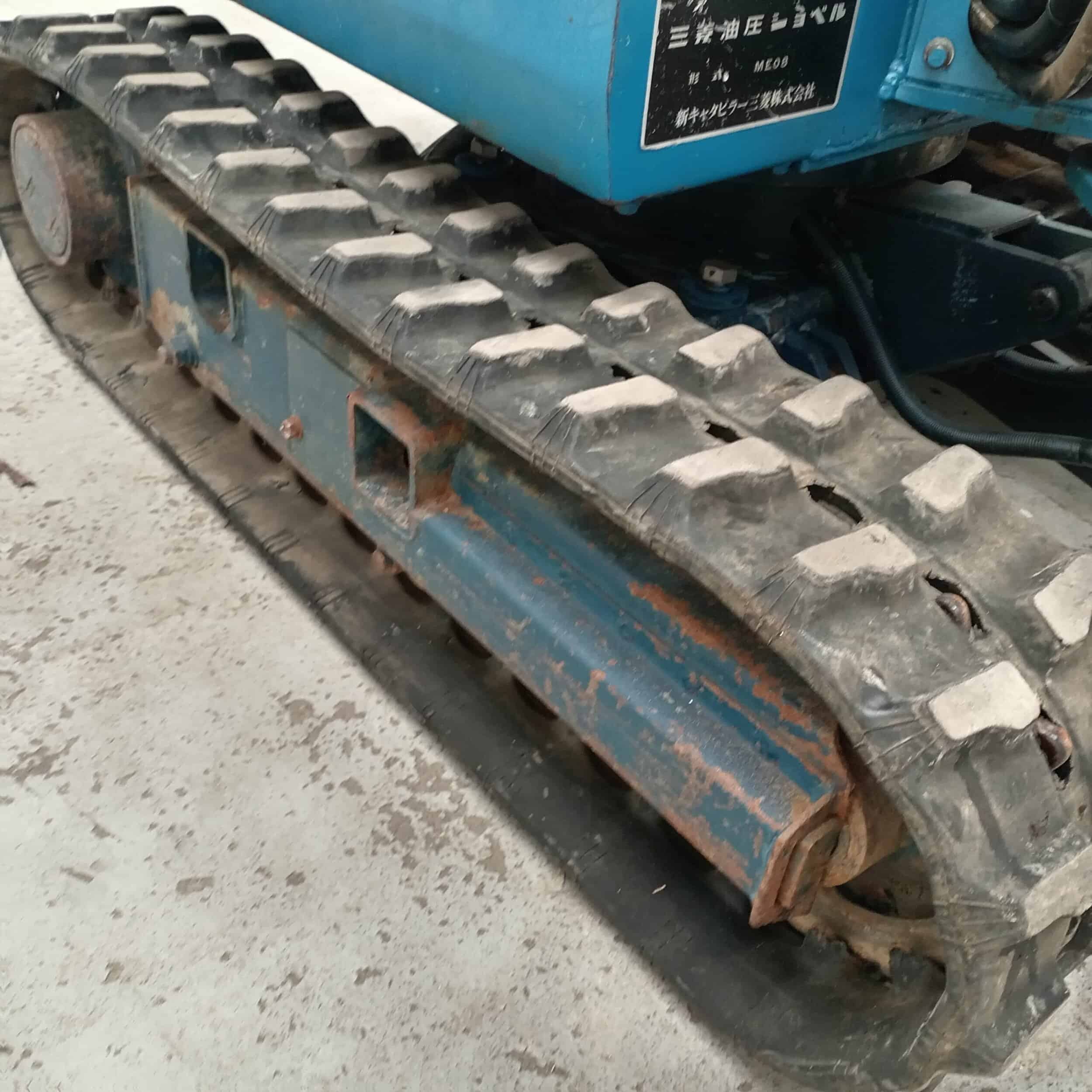 Mitsubishi ME08 Minikaivinkone, Levenevällä alavaunulla! - Image 14