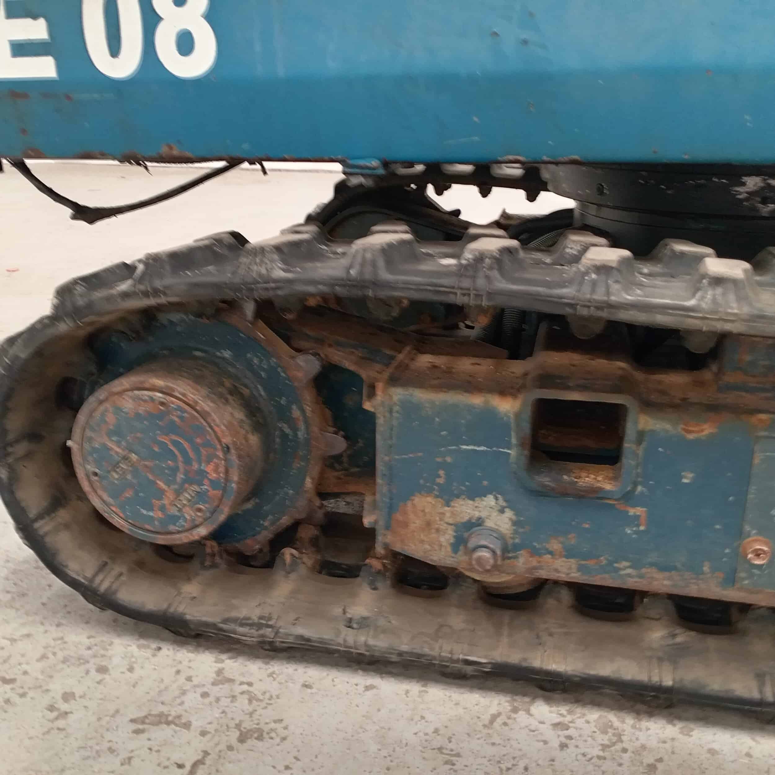 Mitsubishi ME08 Minikaivinkone, Levenevällä alavaunulla! - Image 16