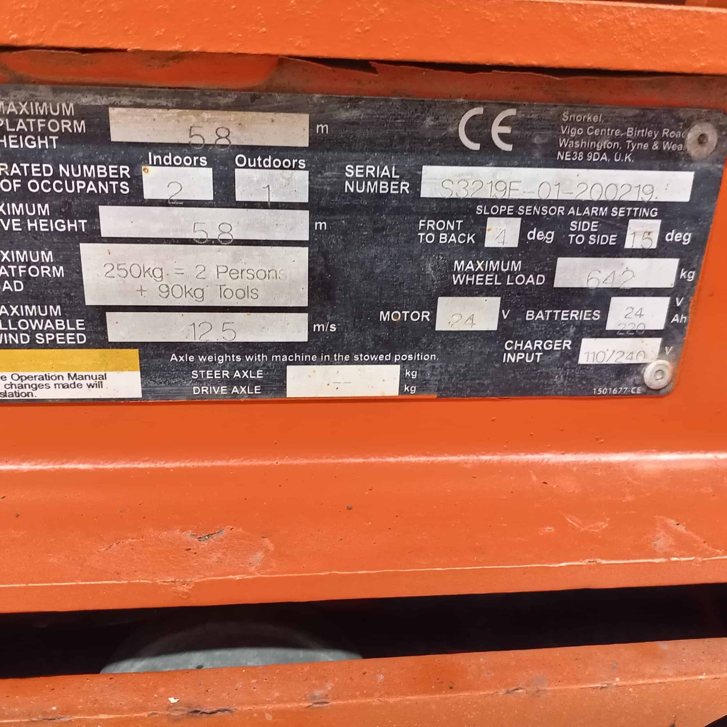 Snorkel S3219E saksilavanostin, Katsastettu, Uudet akut! - Image 17