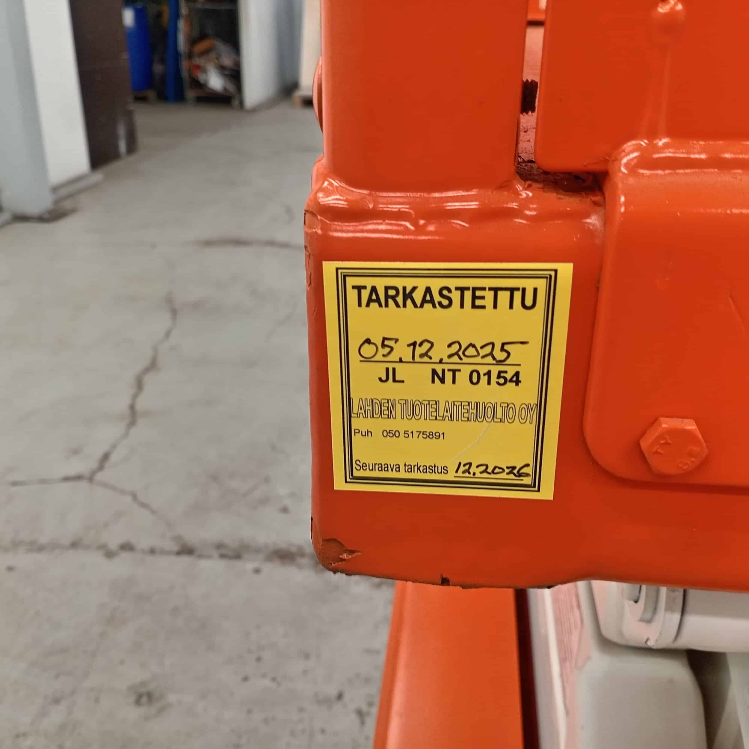 Snorkel S3219E saksilavanostin, Katsastettu, Uudet akut! - Image 19