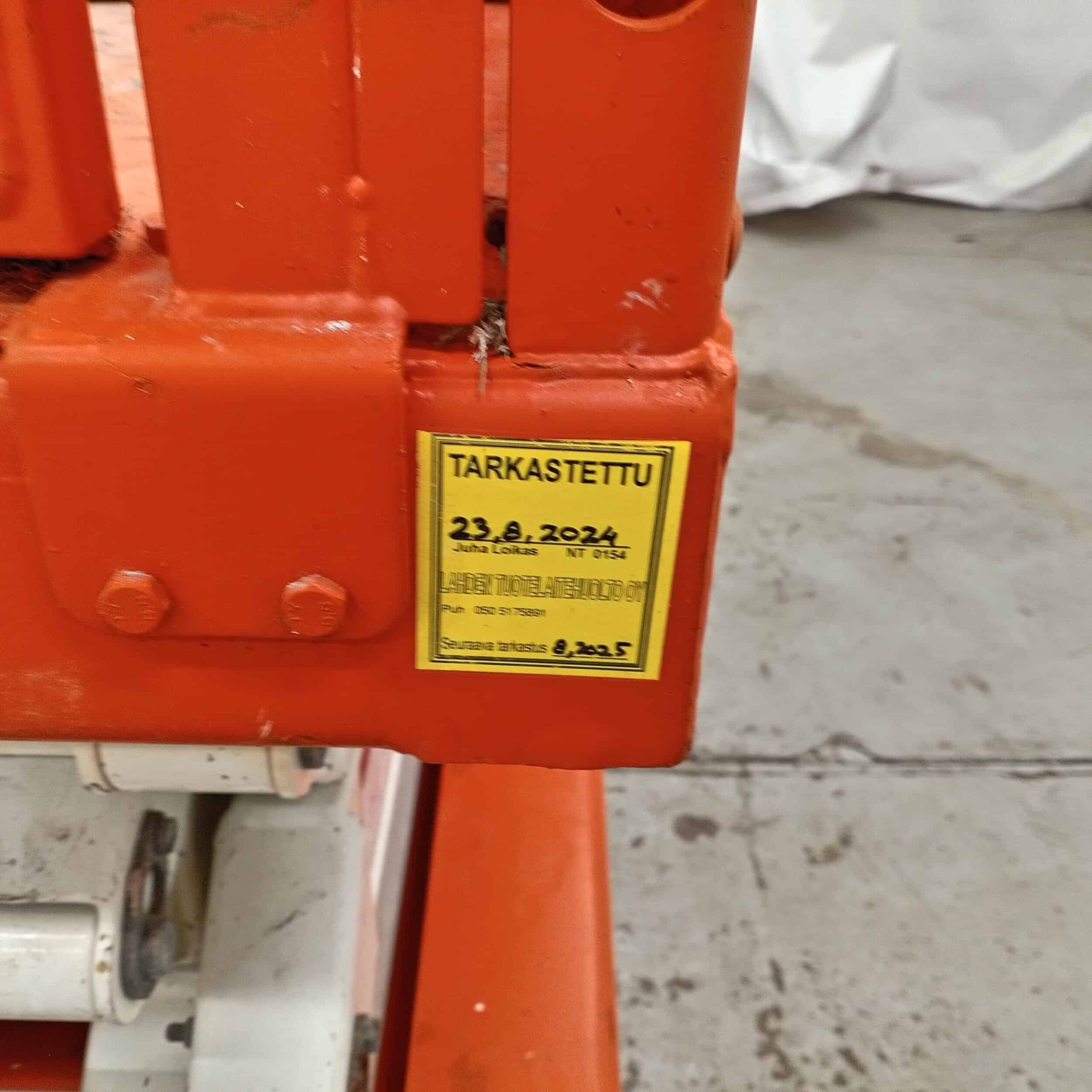 Snorkel S3219E Saksilavanostin, Katsastettu! - Image 16