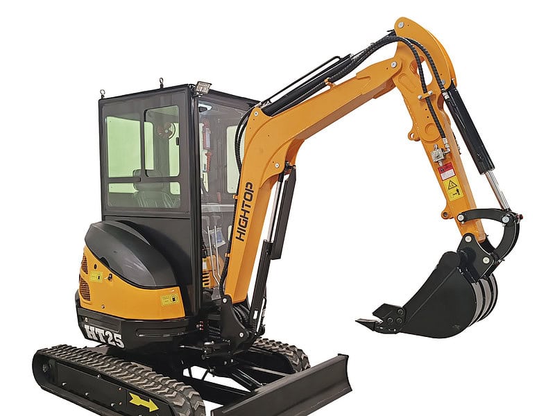 Minikaivuri hytillä 2,5 t, Caivu HT25J