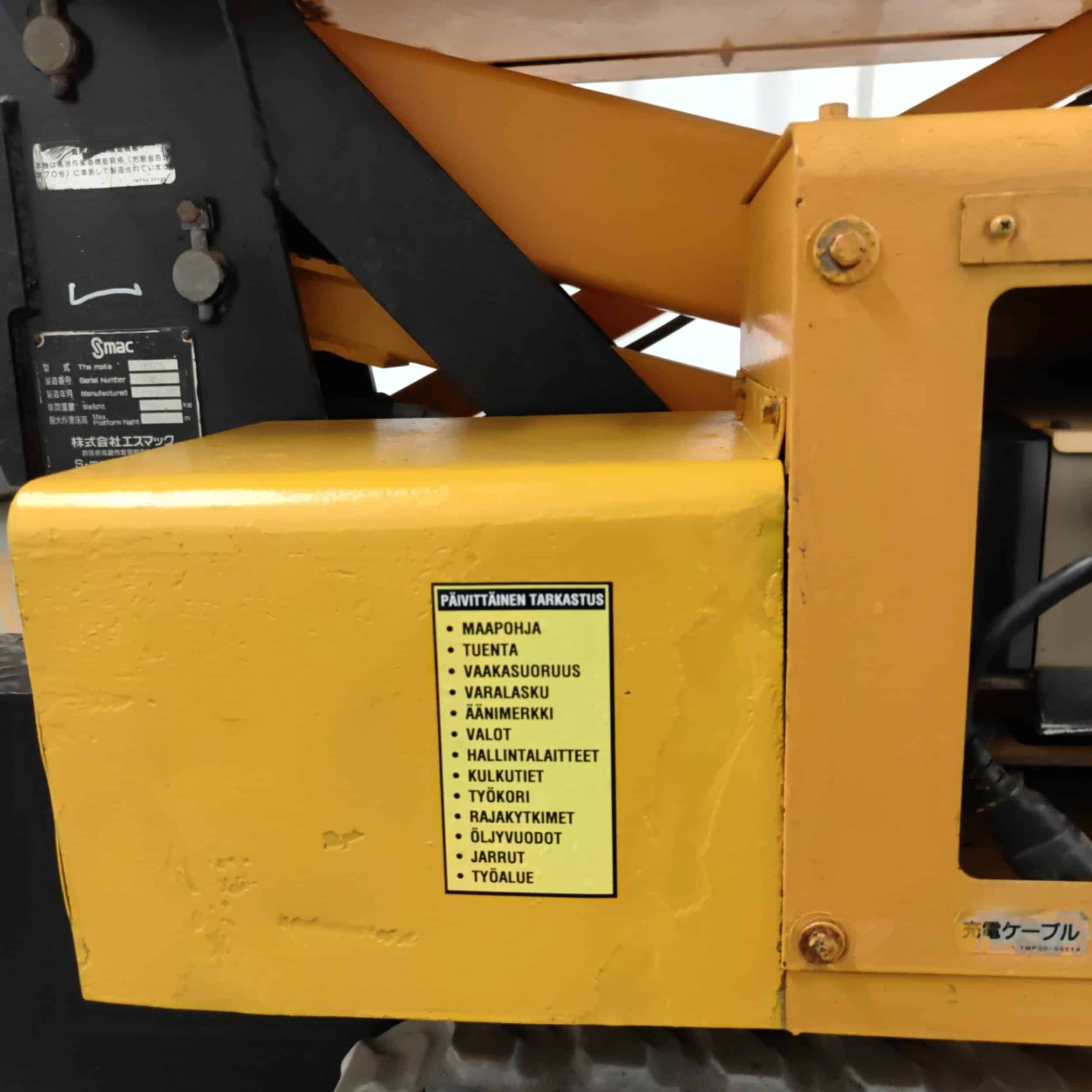 S-MAC NCK46 tela-alustainen henkilönostin - Image 13