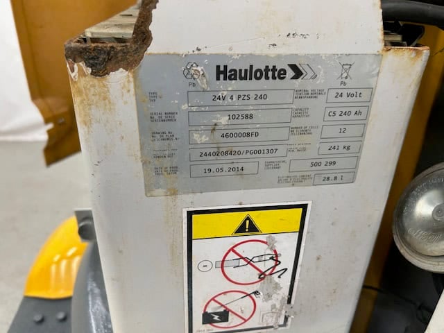 Haulotte Star 10 Akkukäyttöinen teleskooppipuominostin, 10 v-katsastettu! - Image 16