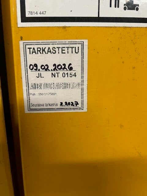 Haulotte Star 10 Akkukäyttöinen teleskooppipuominostin, 10 v-katsastettu! - Image 14