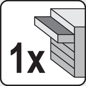 Työkalukaappi 775x525x485 mm, Vorel