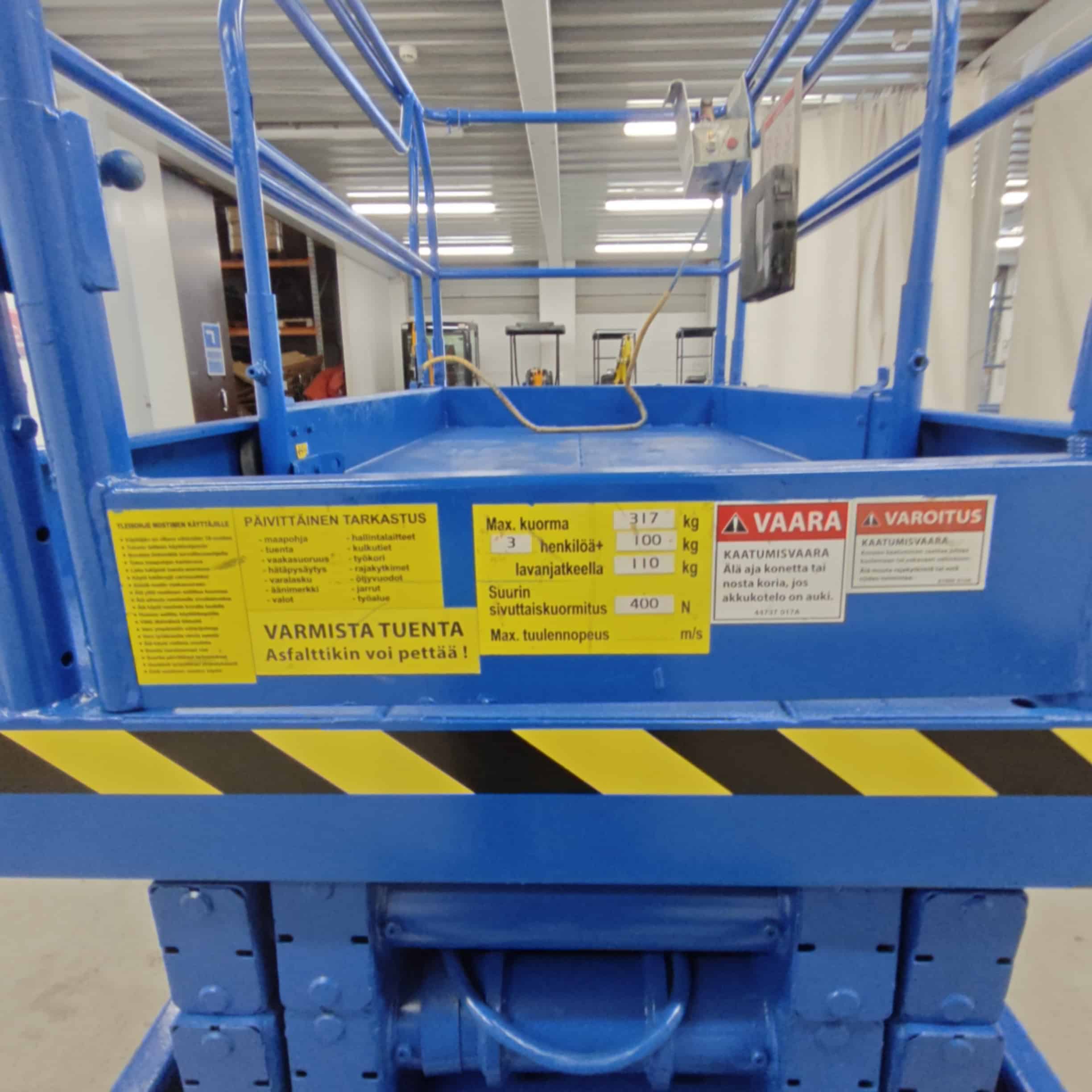 Up-Right X32N Saksilavanostin Katsastettu!! - Image 15