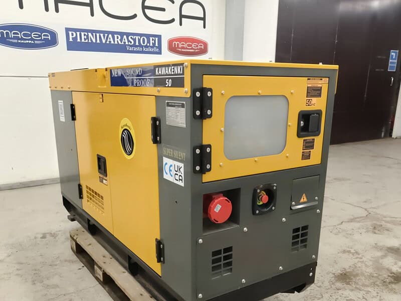 Kawakenki KK50-III-SSS 50kVa käyttämätön generaattori!  vm:2025