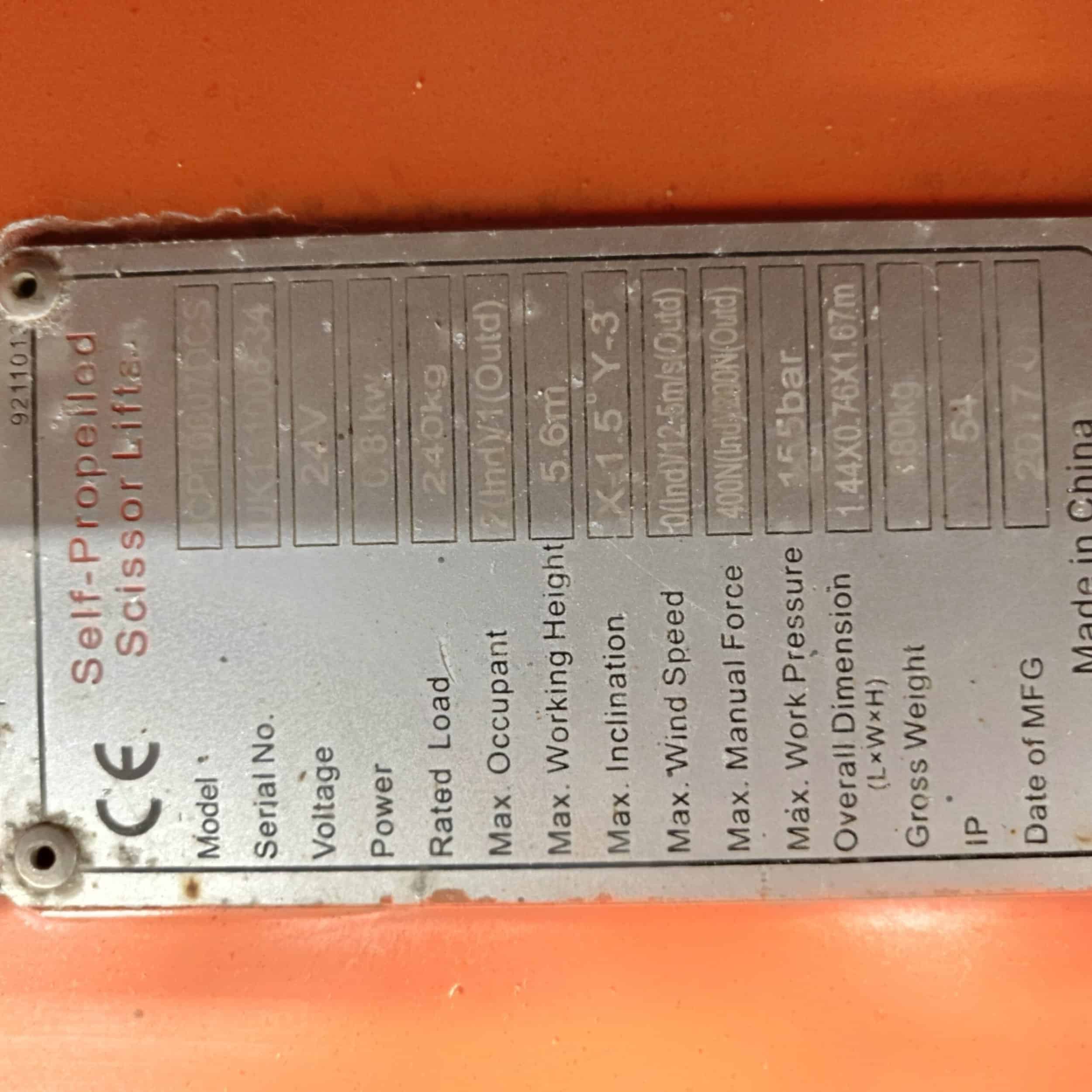 Dingli JCPY 0607 Käytetty henkilönostin - Image 19