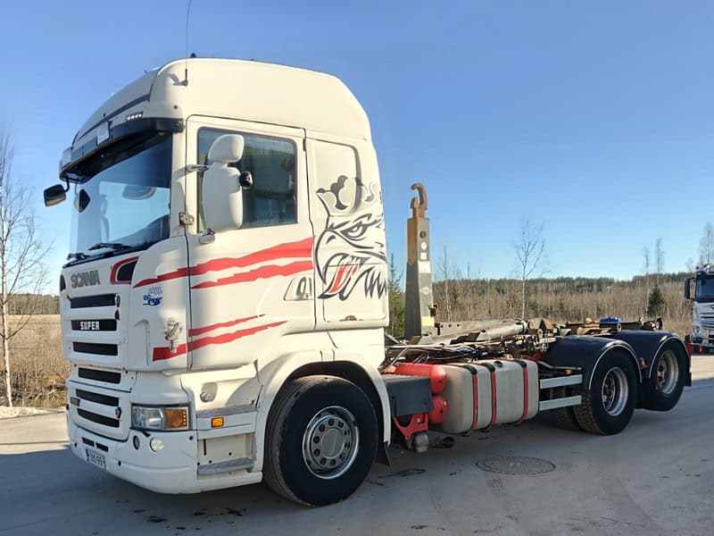 Scania R620 6X2 Koukkulava-auto vm 2009