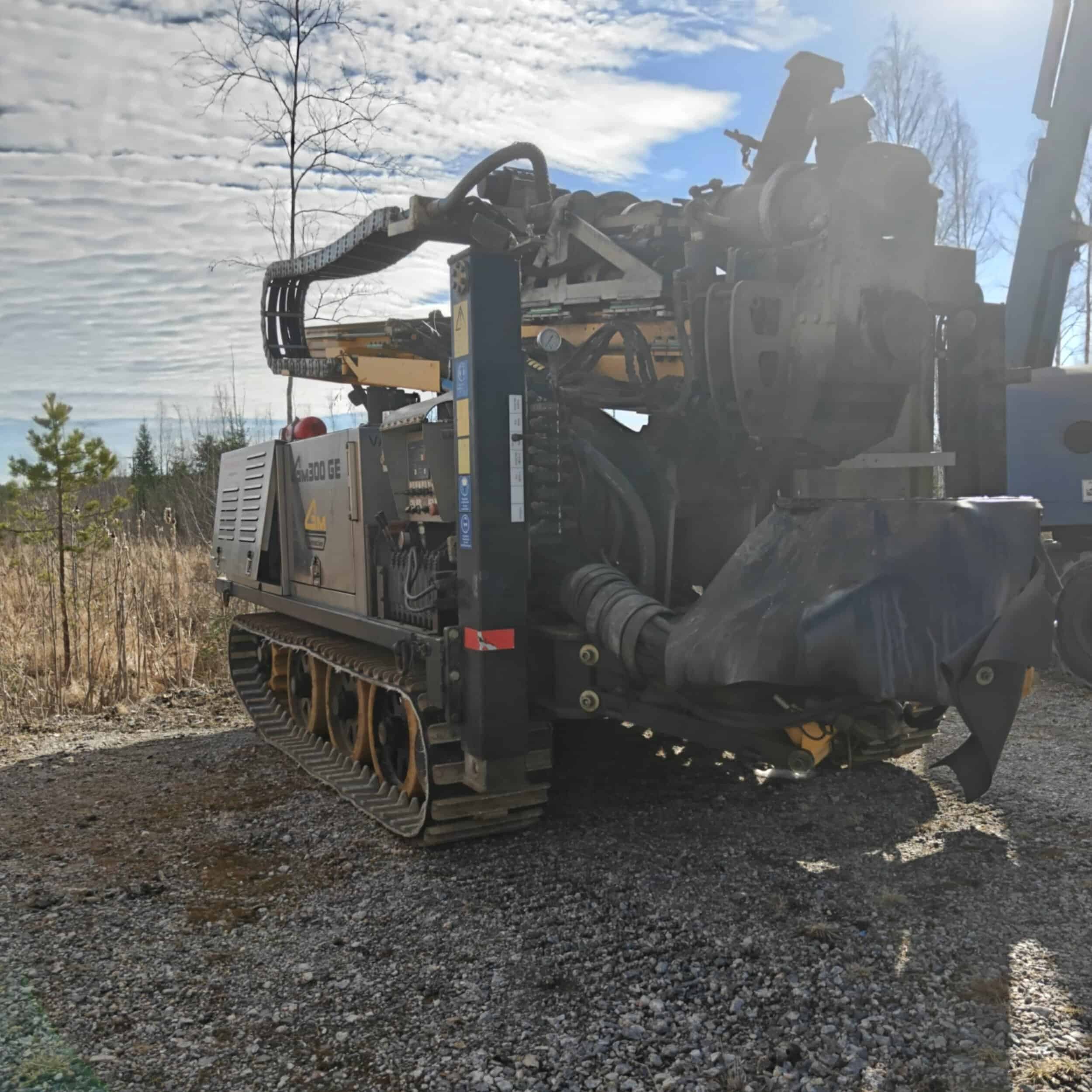 Geomachine GM300 kaivon-/maalämpöporavaunu vm 2014 - Image 3