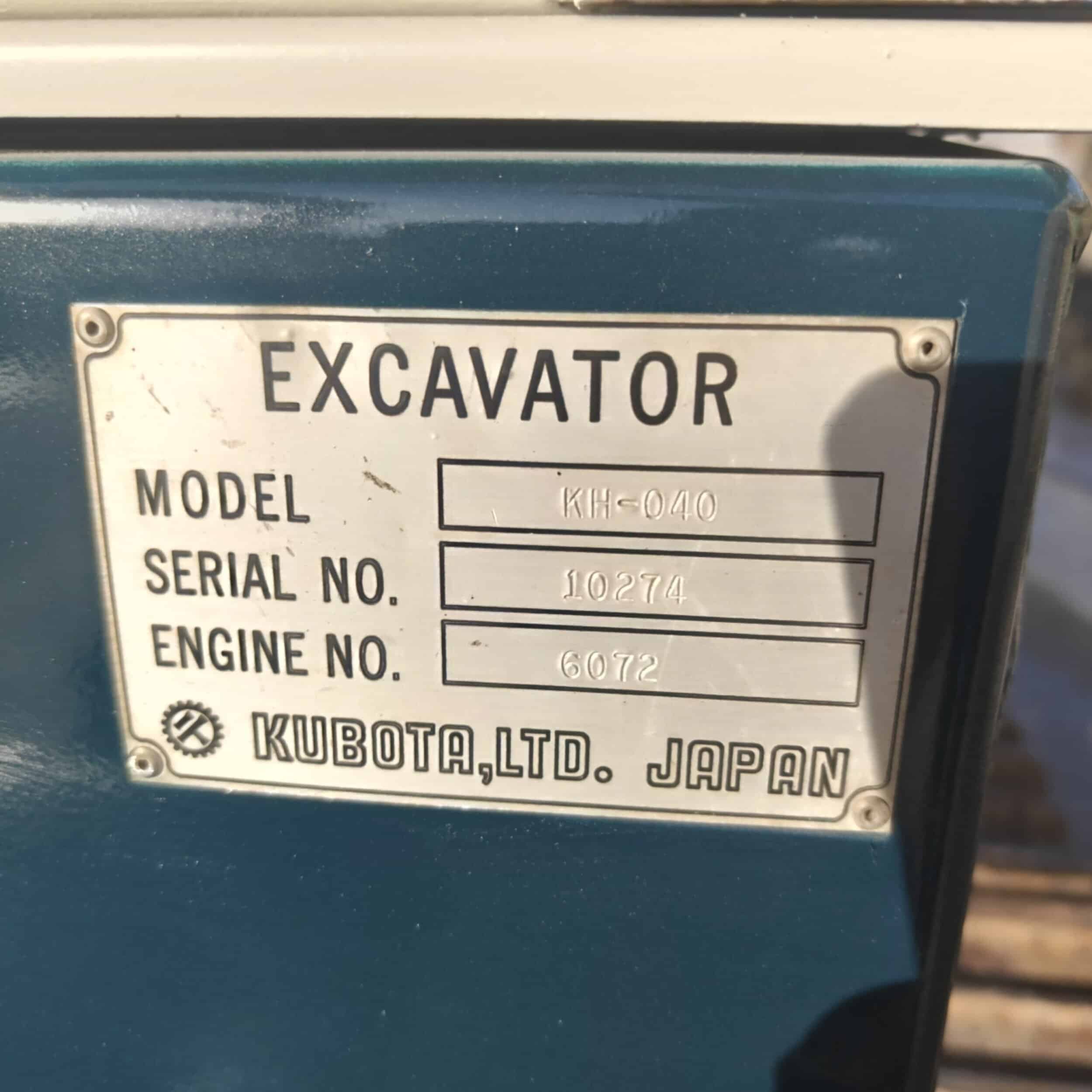 KUBOTA KH040 Rautatelainen minikaivuri - Image 23