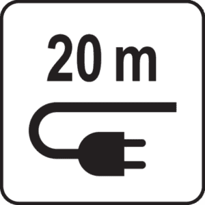 Kaapelikela 20 m IP20 / 3Gx1.5 mm², Yato