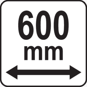 Niittokone kävelytraktoriin 600 mm, Yato