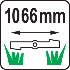 Päältäajettava ruohonleikkuri Loncin 11 kW / 546 cm³, Yato