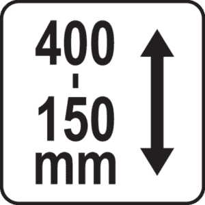 Paljetunkki / ilmatyynytunkki varreton 4000 kg, Yato