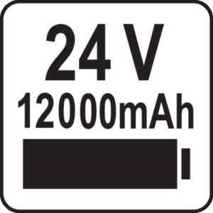 Akkukäyttöinen kottikärry max. 150 kg, Yato