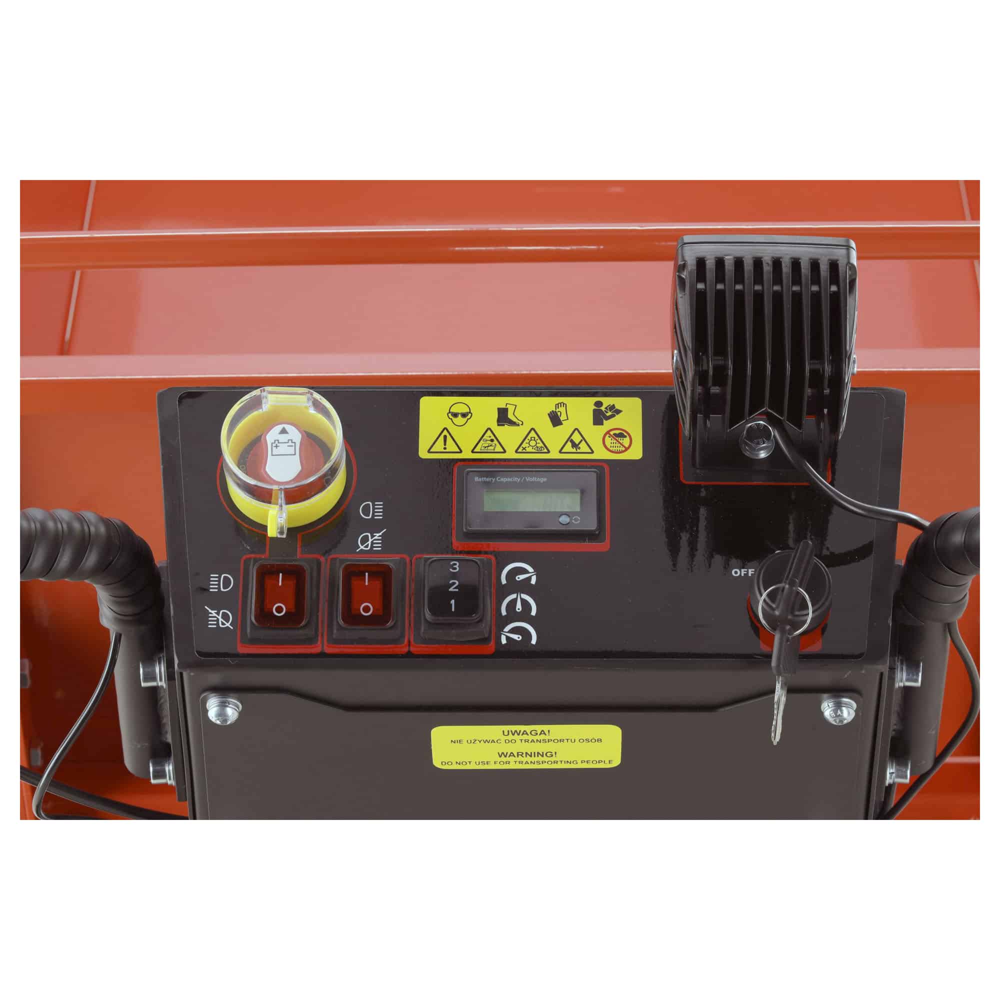 Sähkökäyttöinen minidumpperi 1000 W, Yato - Image 10