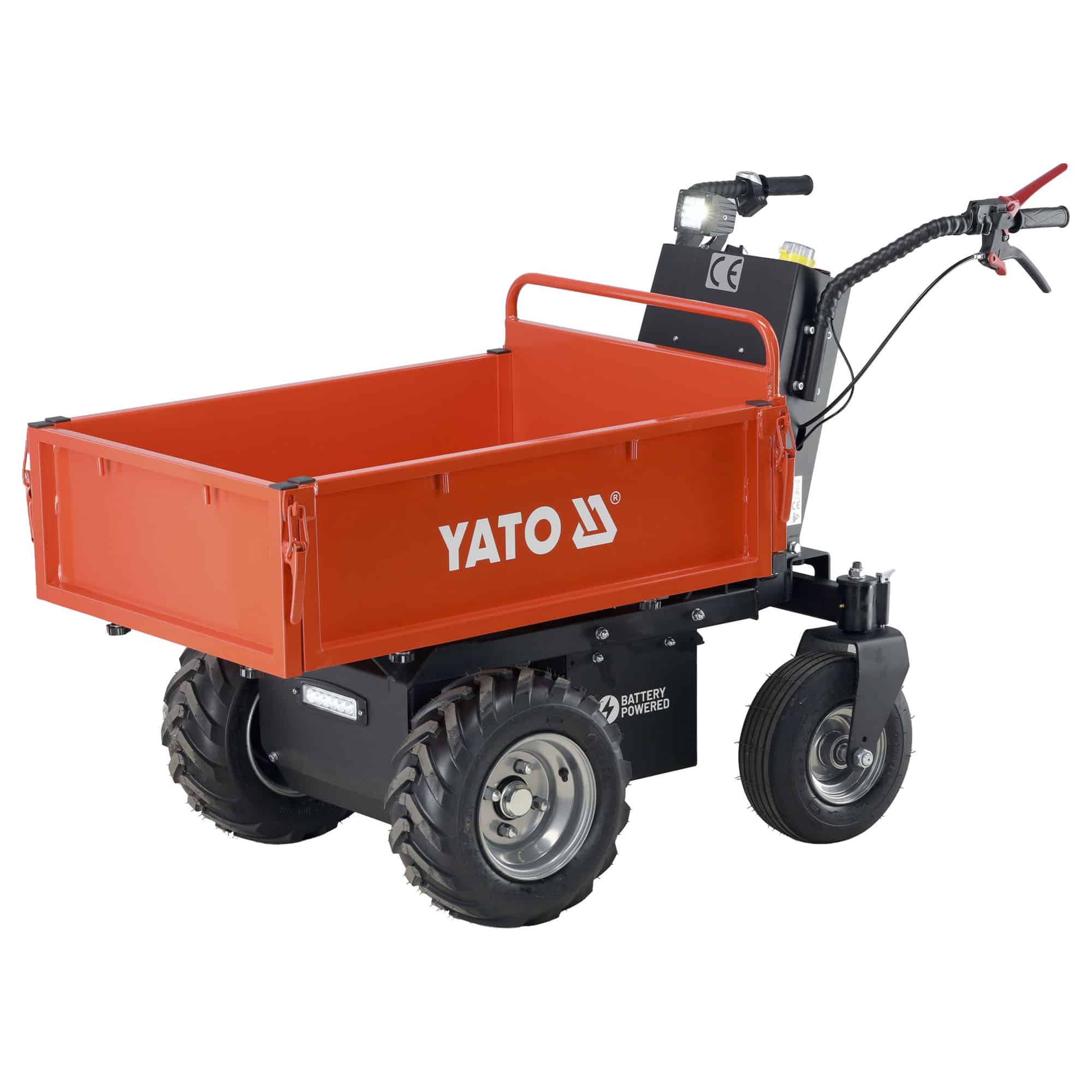 Sähkökäyttöinen minidumpperi 1000 W, Yato - Image 2