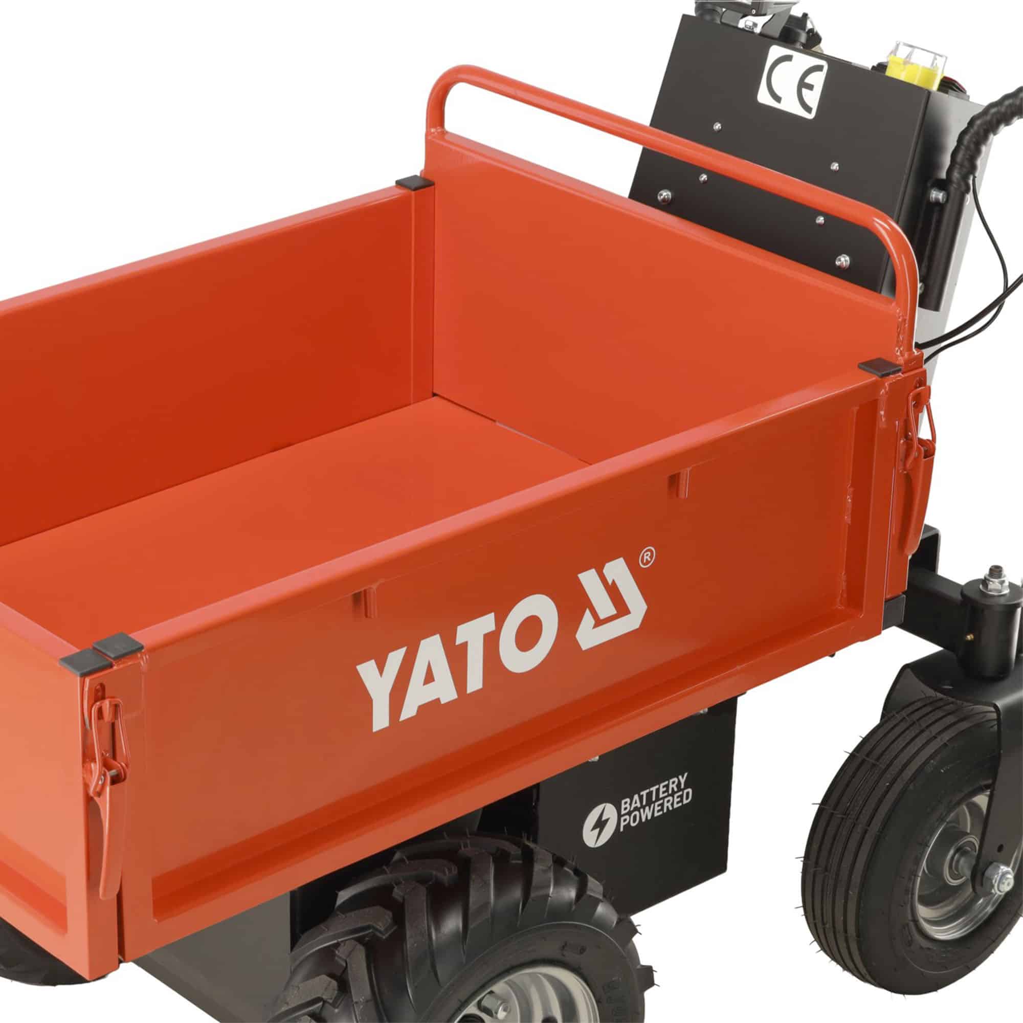 Sähkökäyttöinen minidumpperi 1000 W, Yato - Image 8