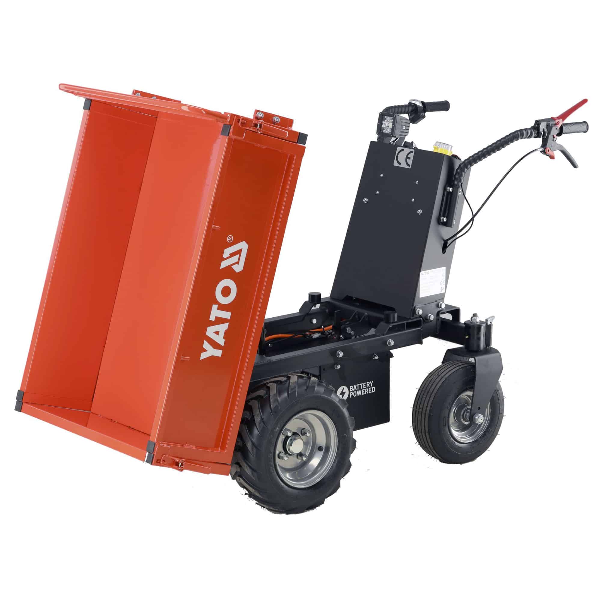 Sähkökäyttöinen minidumpperi 1000 W, Yato - Image 6