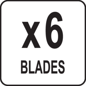 Oksasilppuri polttomoottorilla 196 cm³ / 6.5 hv, Yato