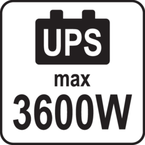 Virta-asema kannettava 3600 W, Yato