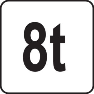 Halkomakone hydraulinen 8T 55cm, Yato