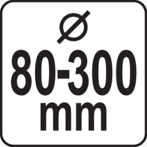 Halkomakone hydraulinen 8T 55cm, Yato