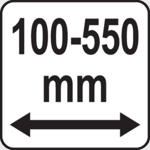 Halkomakone hydraulinen 8T 55cm, Yato