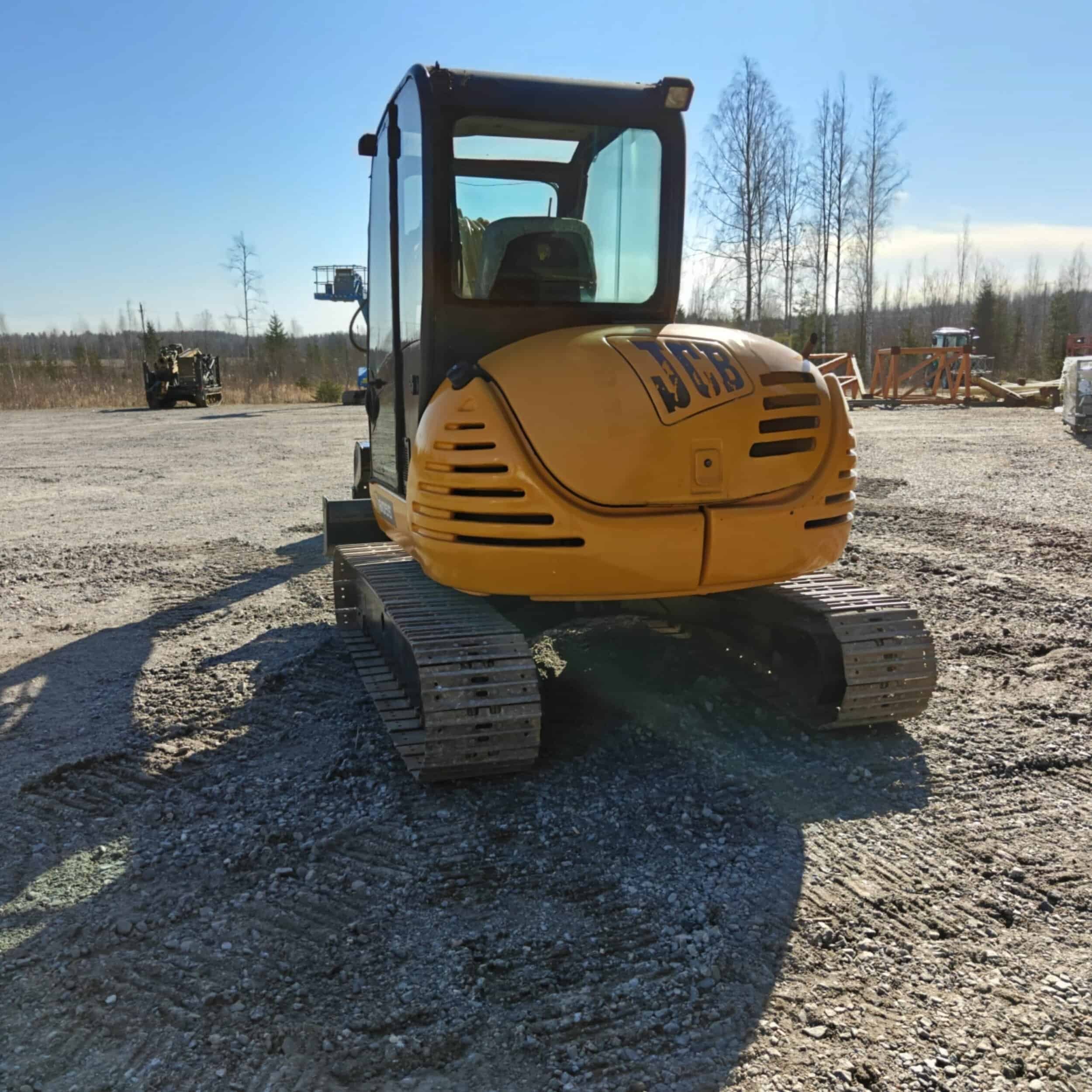 JCB 8056 Rautatelainen minikaivuri vm 2010 - Image 8