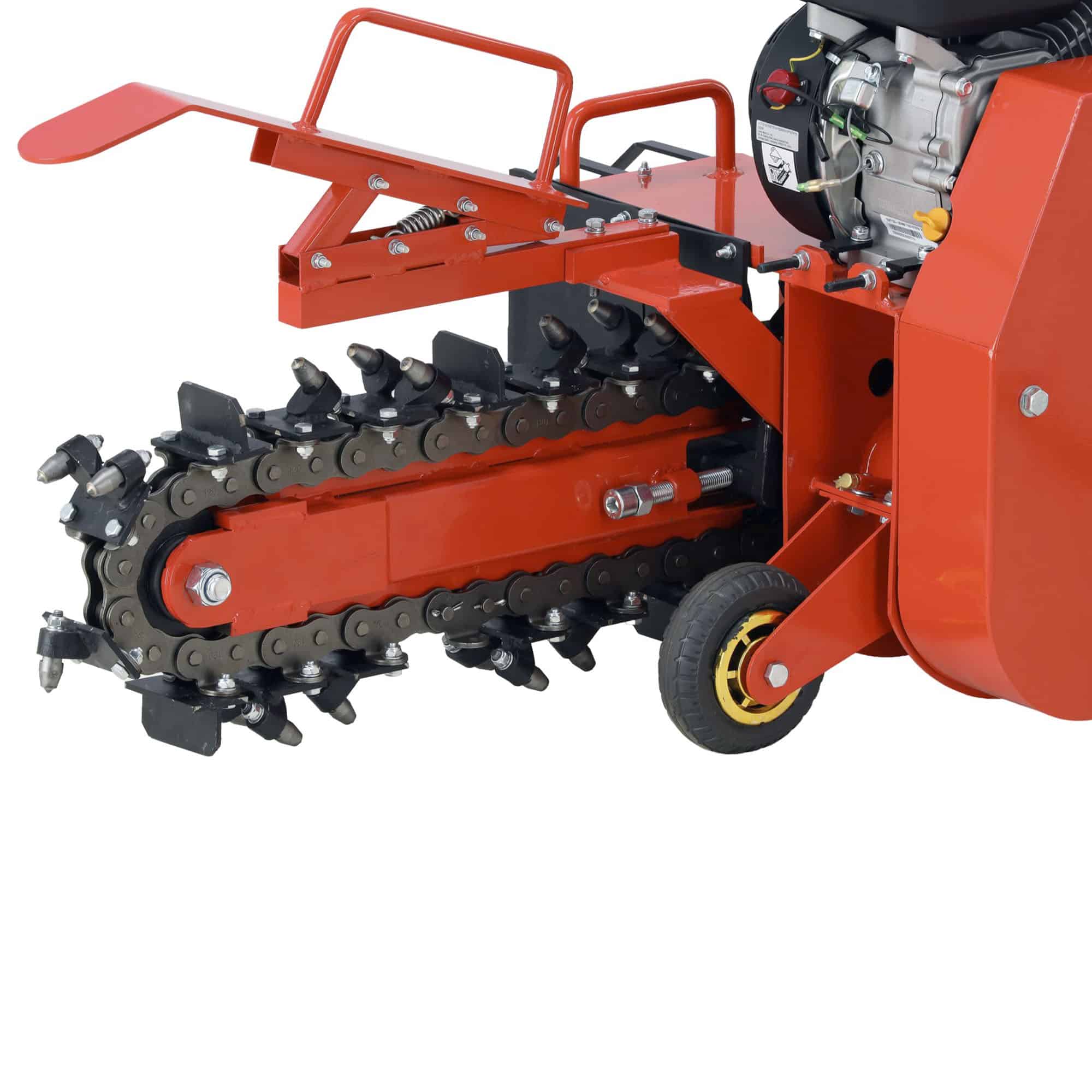 Ketjukaivuri / salaojakone Loncin 6,5 hv, Yato - Image 10