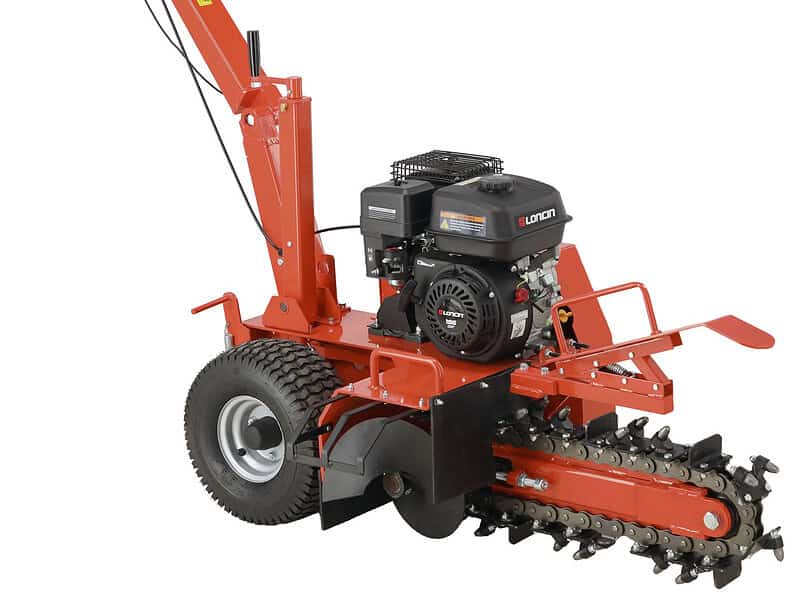 Ketjukaivuri / salaojakone Loncin 6,5 hv, Yato