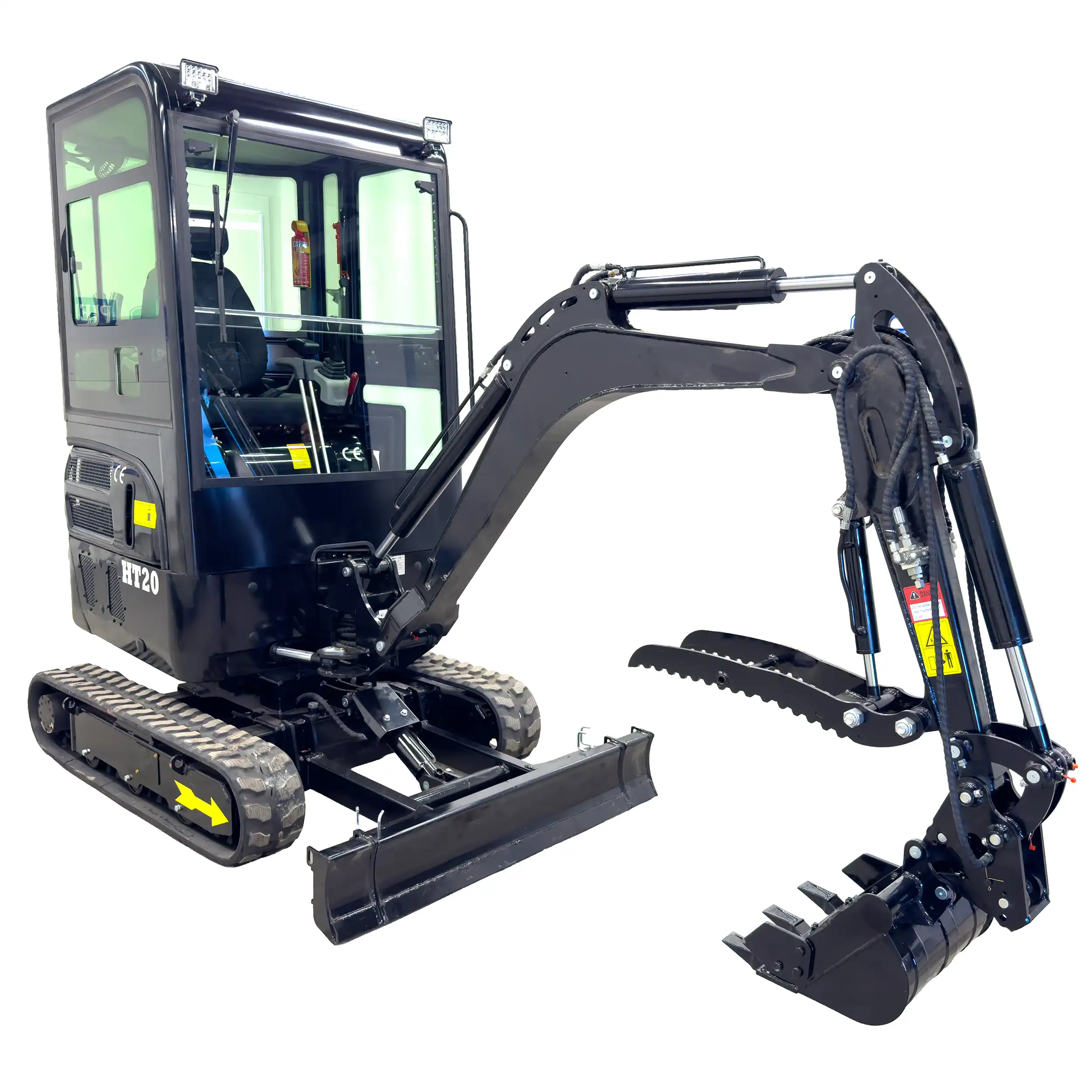 Minikaivuri hytillä 2,0 t Kubota, Caivu HT20 Pro